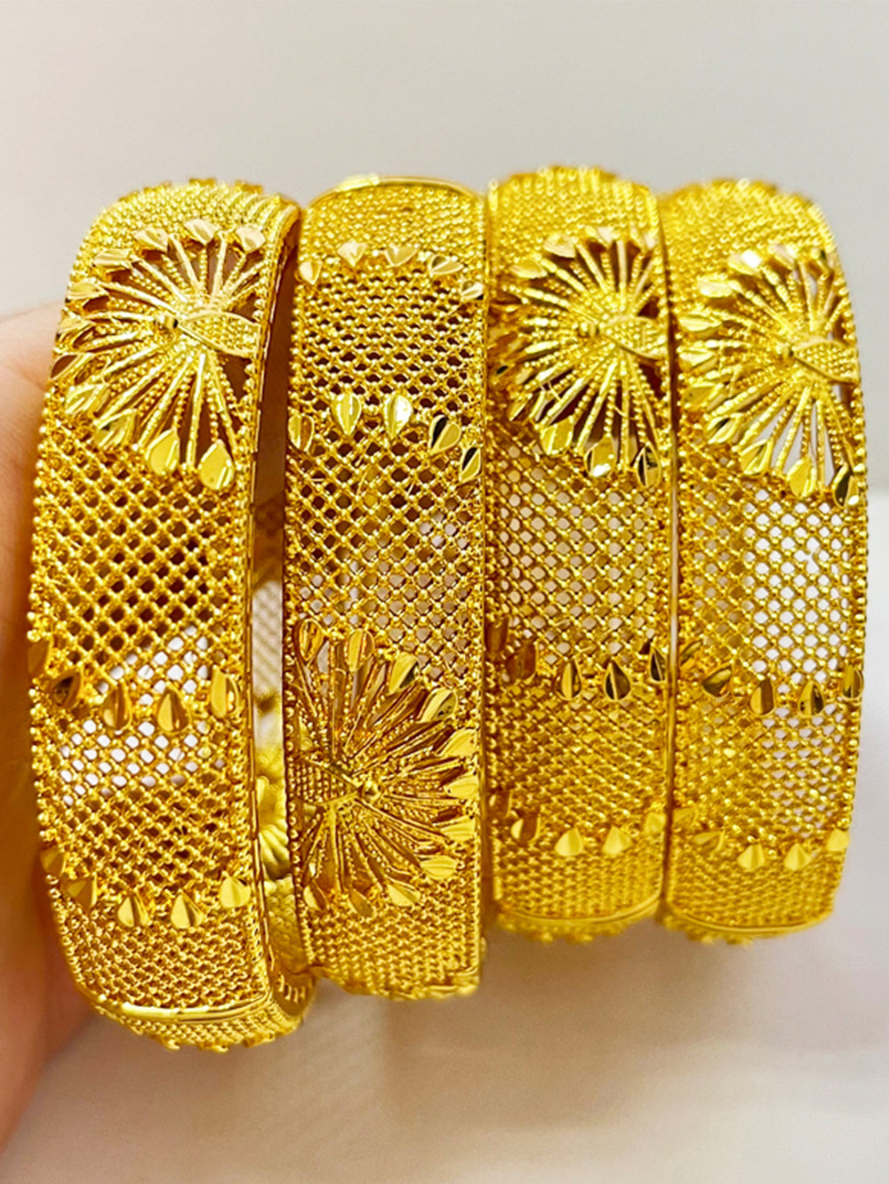 dubai women's bracelet middle eastern gold bracelet ethiopian saudi arabian wedding bridal jewelry
