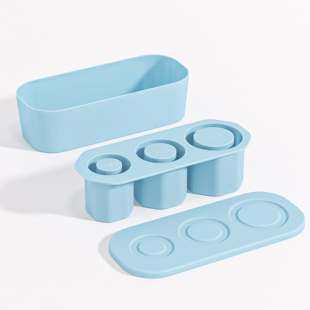 Cross-border Stanley ice grid Stanley water cup special silicone ice grid ice cube mold with box easy demoulding