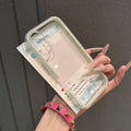 Suitable for iphone17promax acrylic transparent mobile phone case apple 16 colorful two-in-one mobile phone protective case