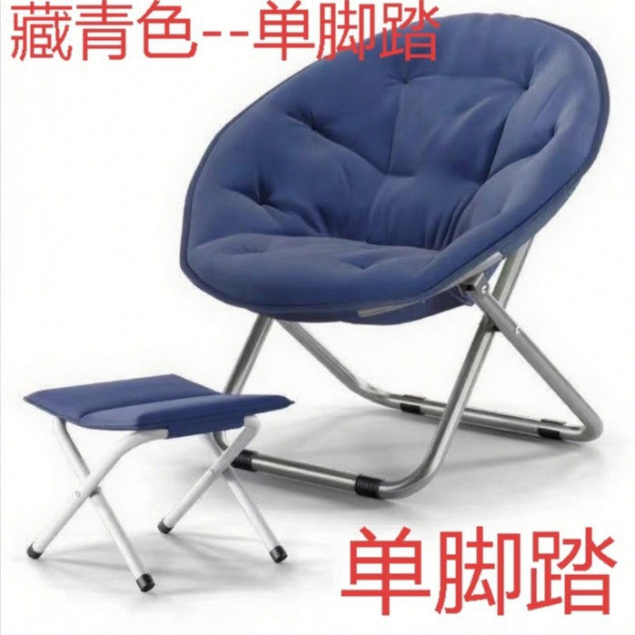Factory direct rotating lazy sofa chair - designer style recliner for living room or balcony - casual single seater