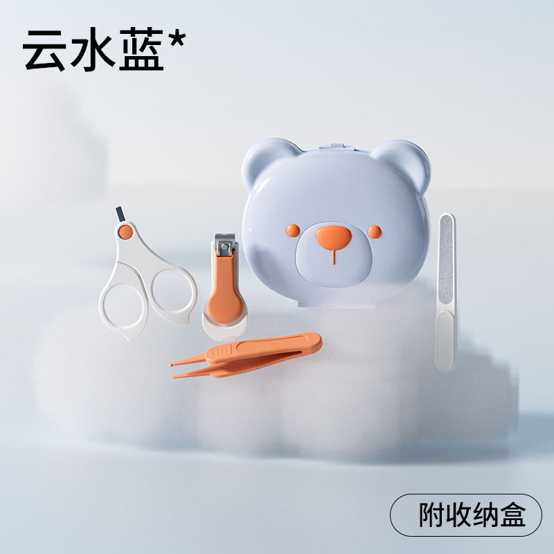 Baby nail clipper set - newborn safe, anti-pinching nail clippers for infants and toddlers