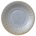 Retro kiln line pattern high-looking tableware restaurant hotel stylish display dessert plate steak plate for home dish plate