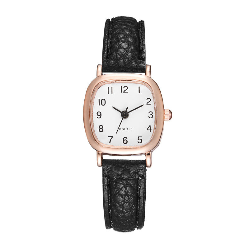 Ins super popular douyin watch, mori girl style watch, k-style elegant thin strap, simple, compact and versatile watch