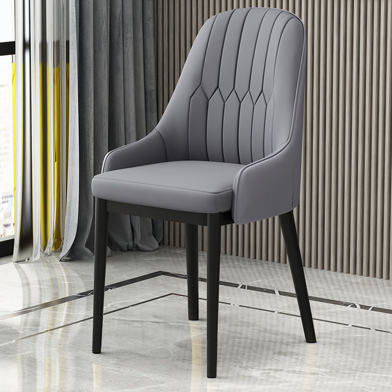 Nordic dining chair - modern minimalist design for home, premium quality, light luxury backrest, casual dining chair, restaurant & cafe seating