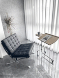 Barcelona chair barcelona chair genuine leather single sofa casual designer lazy casual chair