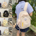 2025 new year's sweet style mini backpack - simple shoulder bag for middle school, high school, and college students - women's travel bag
