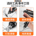 Professional grout removal kit: electric grout cleaning machine, complete set for floor and tile cleaning, grooving, and polishing - perfect for home use