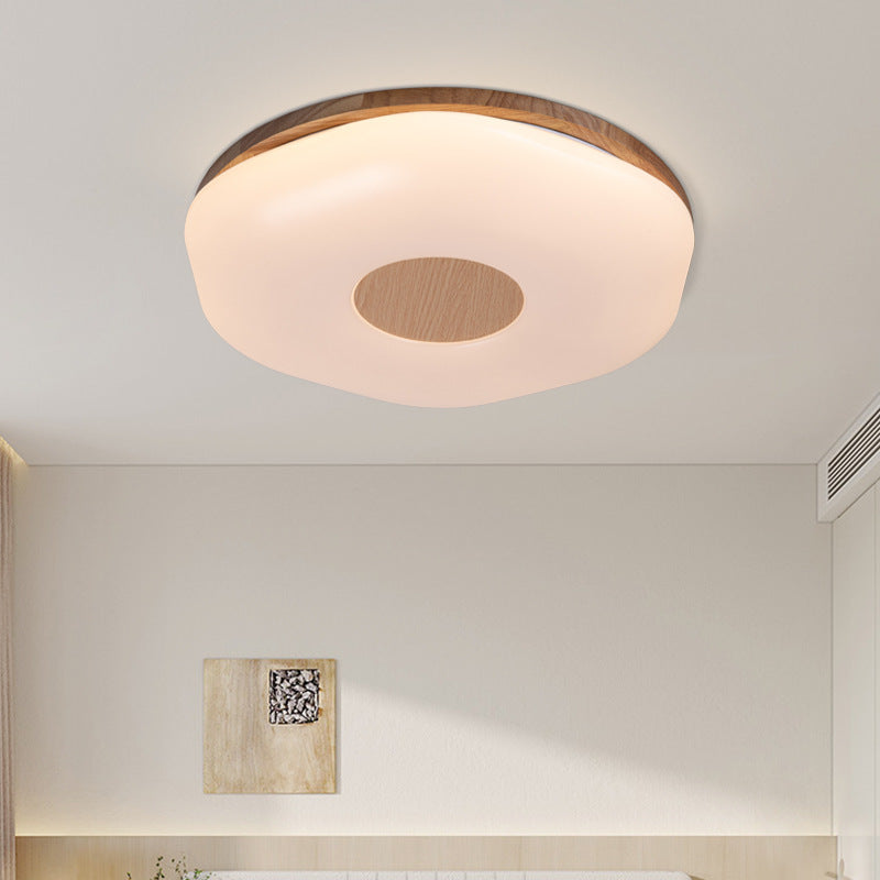 Zhongshan Cream Wind Bedroom Ceiling Light 2025 New Simple Modern LED Romantic Master Bedroom Light Eye Protection Walkway Light