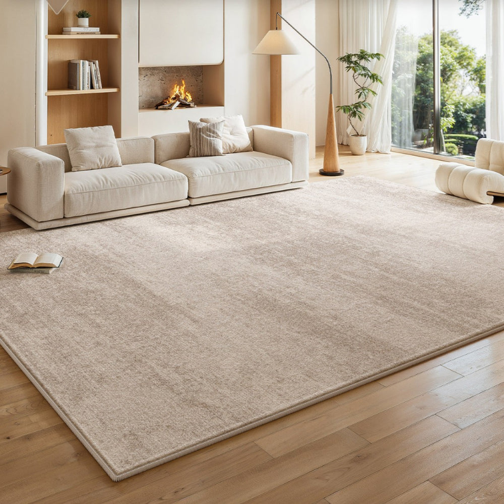 Italian minimalist style carpet, living room, light luxury, high-end sofa floor mat, bedroom, large area, full floor, home bedside blanket