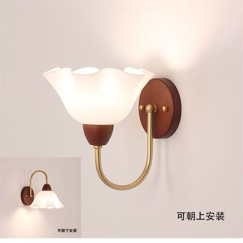 modern minimalist bedside wall lamp, wall-mounted sconce, stairway indoor wall light, mid-century modern bathroom wall sconce