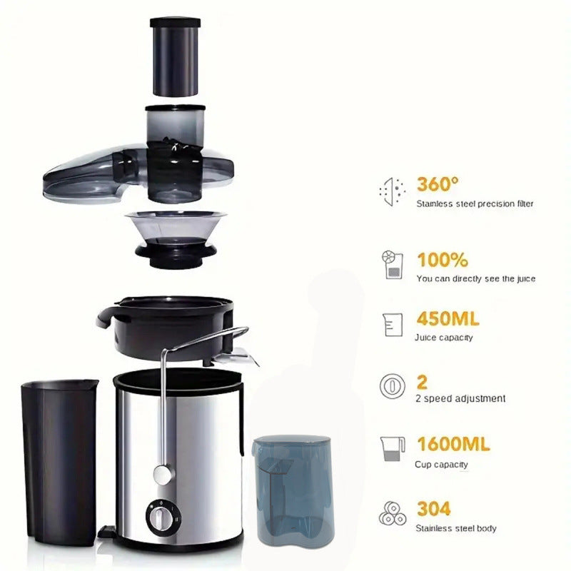 bestseller: automatic fruit and vegetable juicer with pulp separator - multifunctional juice extractor for home use