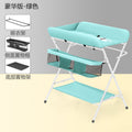 Changing table (white tube) - mint green - deluxe edition