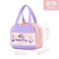 Pink meal bag