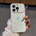 Color-blocked, minimalist cat paw print scattered with fishbone design, suitable for apple iphone 17, fresh phone case, iphone 18 soft case, iphone 16