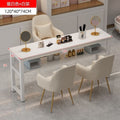 [single table] 120cm warm white + white frame