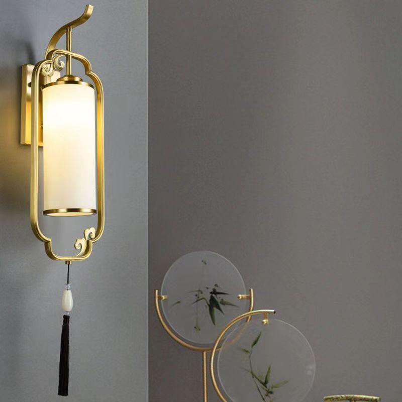 New arrival wall lamp new chinoiserie wall lamp living room popular bedside antique style