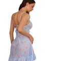export new arrival: see-through sexy slip dress, lace floral print dress, seductive nightgown set - wholesale 3341