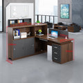 Saint li screen desk chair financial table workstation card slot casual modern staff computer desk
