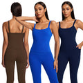 eco-friendly nylon yoga tank top - outdoor training sports vest - running & fitness top for women