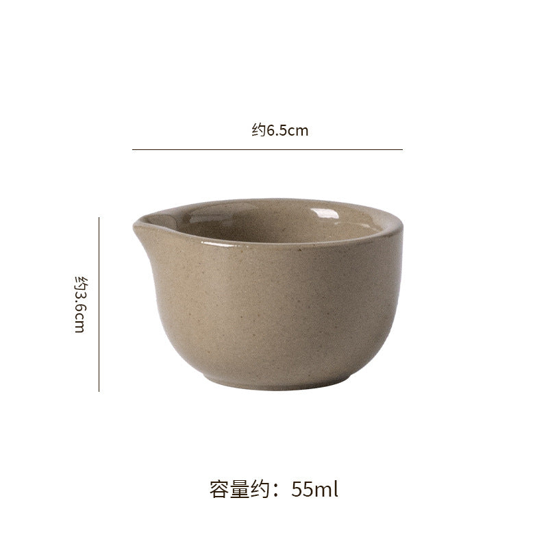 Retro ceramic small flavor dish restaurant hotel for home dipping snack dish hot pot cold dish side dish seasoning soy sauce dish