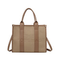 Women's foreign trade handbag 2025 hot style minimalist tote bag letter shoulder bag retro versatile crossbody bag wholesale