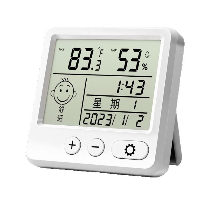 Electronic high-precision mini dry bulb thermometer indoor home temperature humidity meter accurate car dry bulb thermometer hygrometer