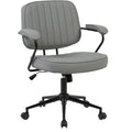 Computer chair study bedroom backrest casual chair with armrests adjustable office chair for home makeup study live broadcast swivel chair