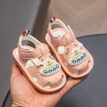New korean-style squeaky sandals for babies,  summer collection, girls' shoes for ages 0-2, and squeaky pre-walker shoes for baby boys