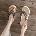 Women's summer slippers: stylish, versatile, and height-boosting flip-flops - perfect for beach and everyday wear