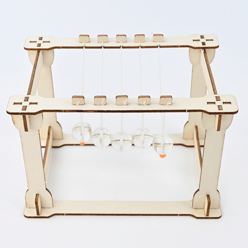 Newton pendulum physics science experiment children's palace science and technology small production school institution teaching aid set material package recommendation