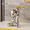 Entryway console table key holder tray - violent bear design, luxury & high-end home decor accent