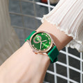 Wholesale manufacturer of cross-border e-commerce hot-selling "little green watch" quartz watches, silicone ladies' quartz watches for students