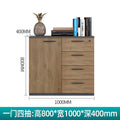 File cabinet low cabinet office storage cabinet drawer with lock information cabinet floor cabinet tea cabinet wooden