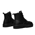 Chef men's shoes springnon-slipwaterproof kitchen high top leather boots black casual leather shoes winter sports boots trendy shoes