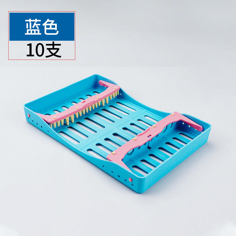 Dental instrument disinfection box, disinfection rack, oral instrument management box, filler tool box 5 pcs 10 pcs