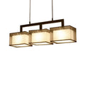 Restaurant chandelier three-head dining table lamp creative stylish tea room lamp modern casualchinoiserie zen bar lamp