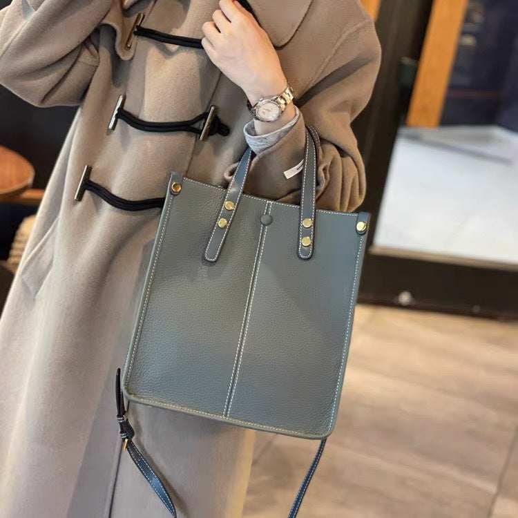 2024 new premium handbag - versatile tote, crossbody, bucket bag - large capacity, single shoulder, genuine leather women's bag