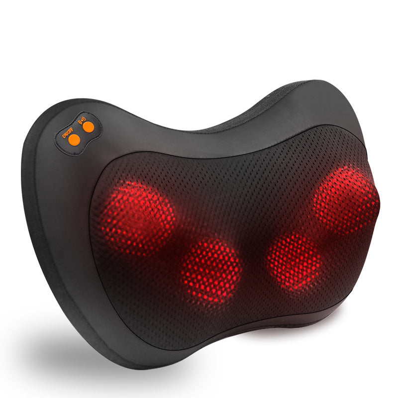 Wholesale cross-border electric neck massager pillow - multifunctional car & home shoulder, neck, waist, abdomen, and back massager