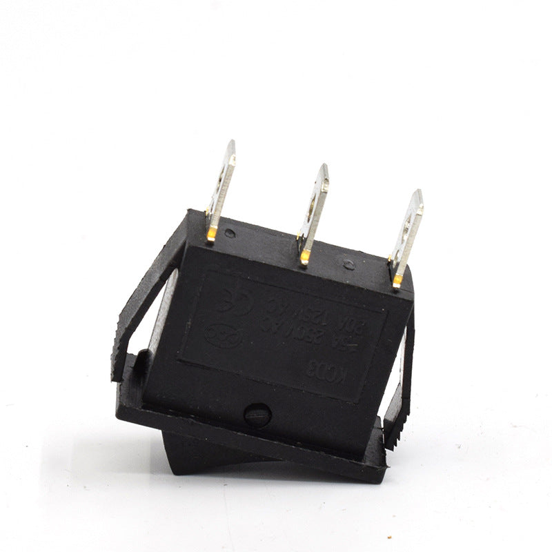 Ship-shaped rocker power button, single knife double throw three gears and 3 feet, welding treasure hot air gun switch, for Jiufu hot air gun