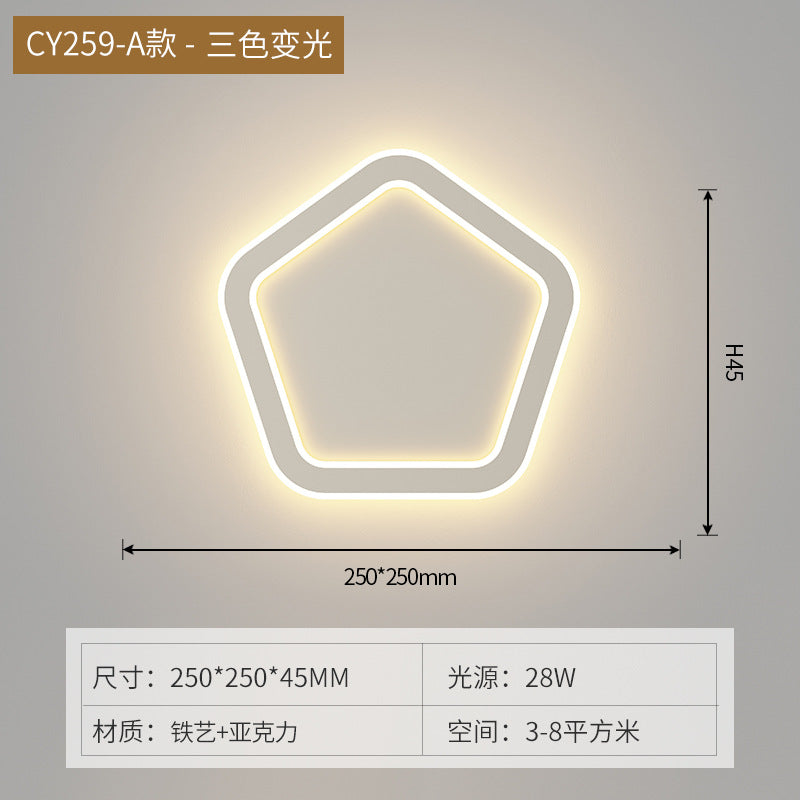 Wall lamp Bedroom bedside lamp Simple modern living room TV background wall wall lamp Corridor wall lamp