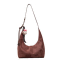 retro shoulder bag for women, 2025 new autumn/winter versatile casual bag, high-end large capacity crossbody dumpling bag