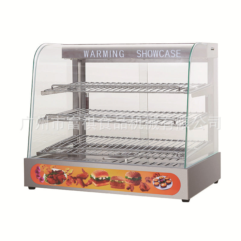 Commercial thermal insulation display cabinet stall convenience store display thermal insulation box bread egg tart cooked food constant warmth cabinet thermal insulation cabinet