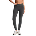 Women's yoga pants with pockets - wearable outdoors, cycling, fitness, cropped length, butt-lifting, tummy control, sports leggings - model yg-1013