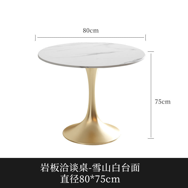 Luxury negotiation table and chair set - dining room, hotel, reception area sofa, one table and four chairs, casual table and chairs, apartment small round table