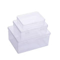 Transparent parts box electronic components clear thickened plastic storage small screws accessories durable tool organizer