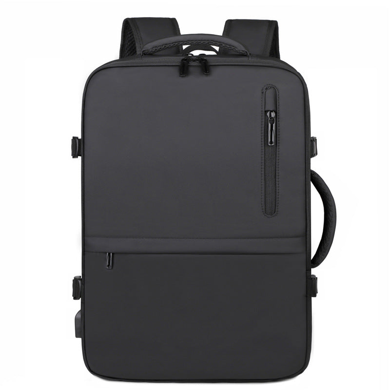 Cross-border business men's backpack expansion multi-functional charging portable travel backpack water-proof commuter backpack
