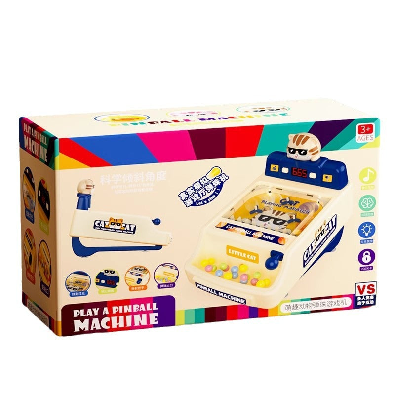Kids' marble run game - educational shooting tabletop toy for boys and girls ages 3-6 - focus & concentration training