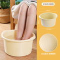 Foot bath bucket large household casual footbath footbath plastic thickened and heightened deep health massage foot bath bucket