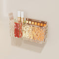 Multifunctional bathroom storage rack with compartments, drainable, no-punch wall-mounted bathroom wall cosmetic storage box