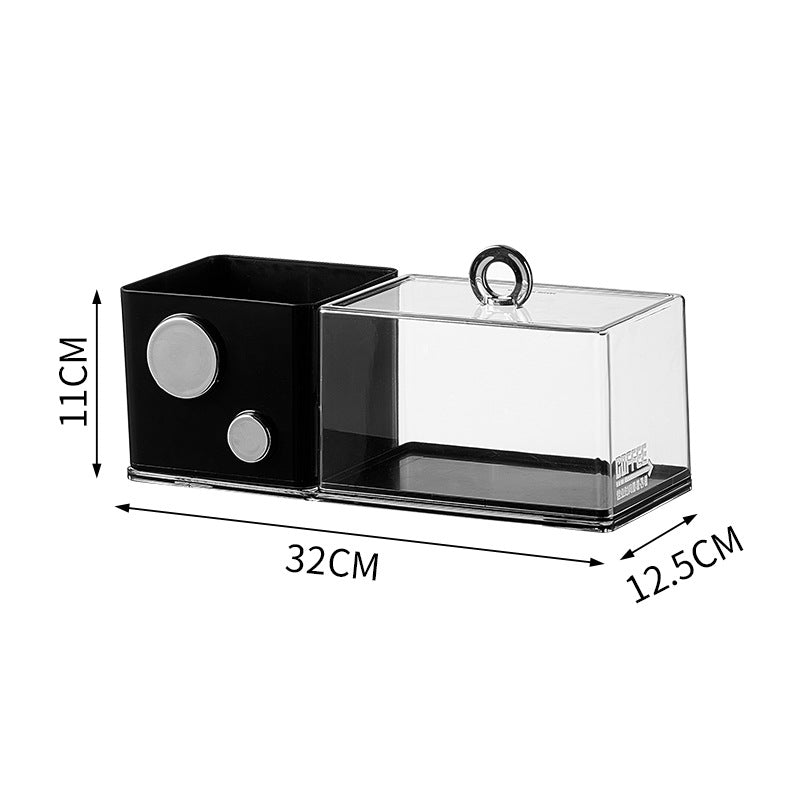 Blind box display stand Storage transparent large small ornament display box desktop can be superimposed acrylic figure display stand